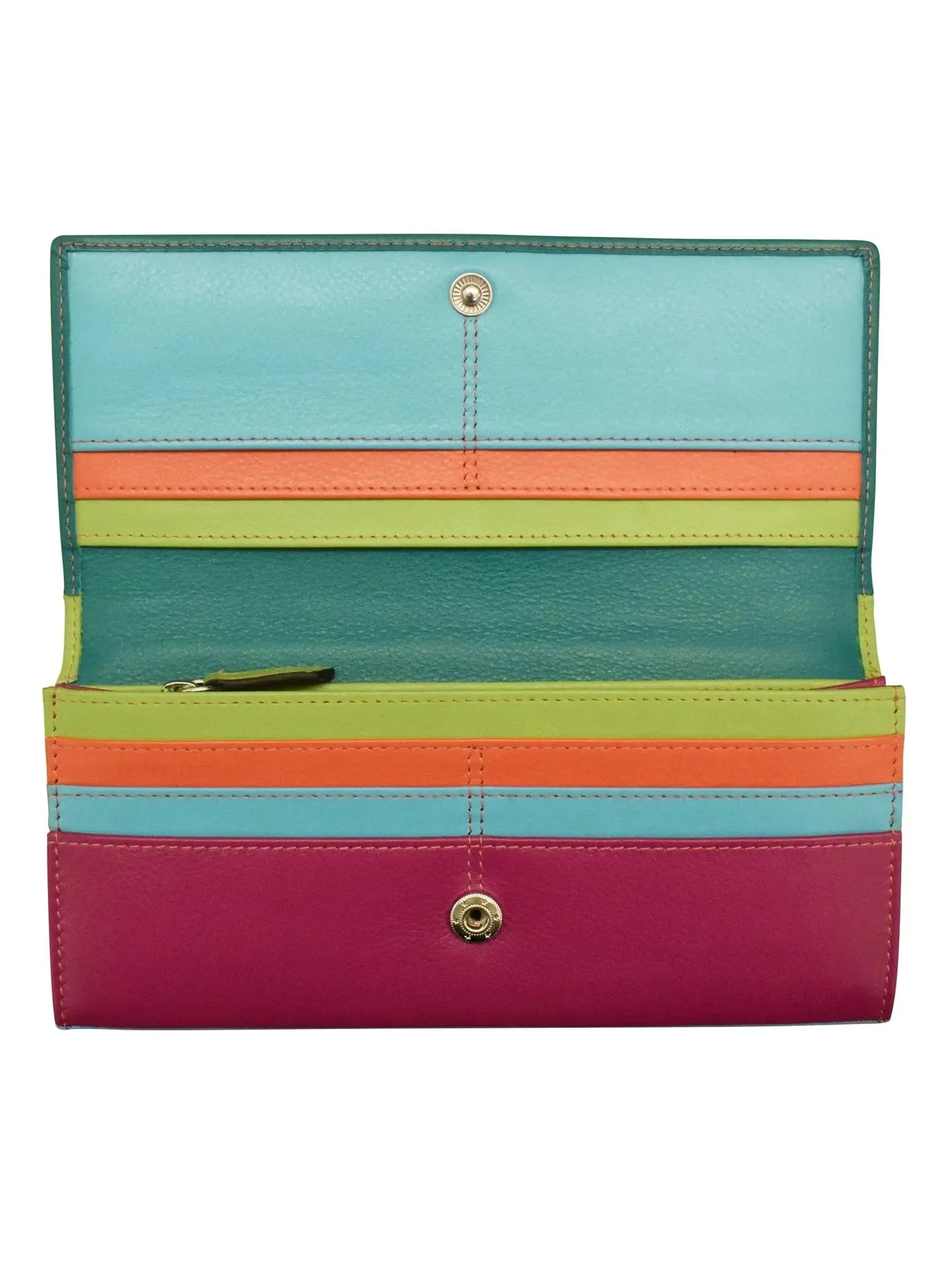 Paradise Multi-Rosemary-Rfid Leather Wallet