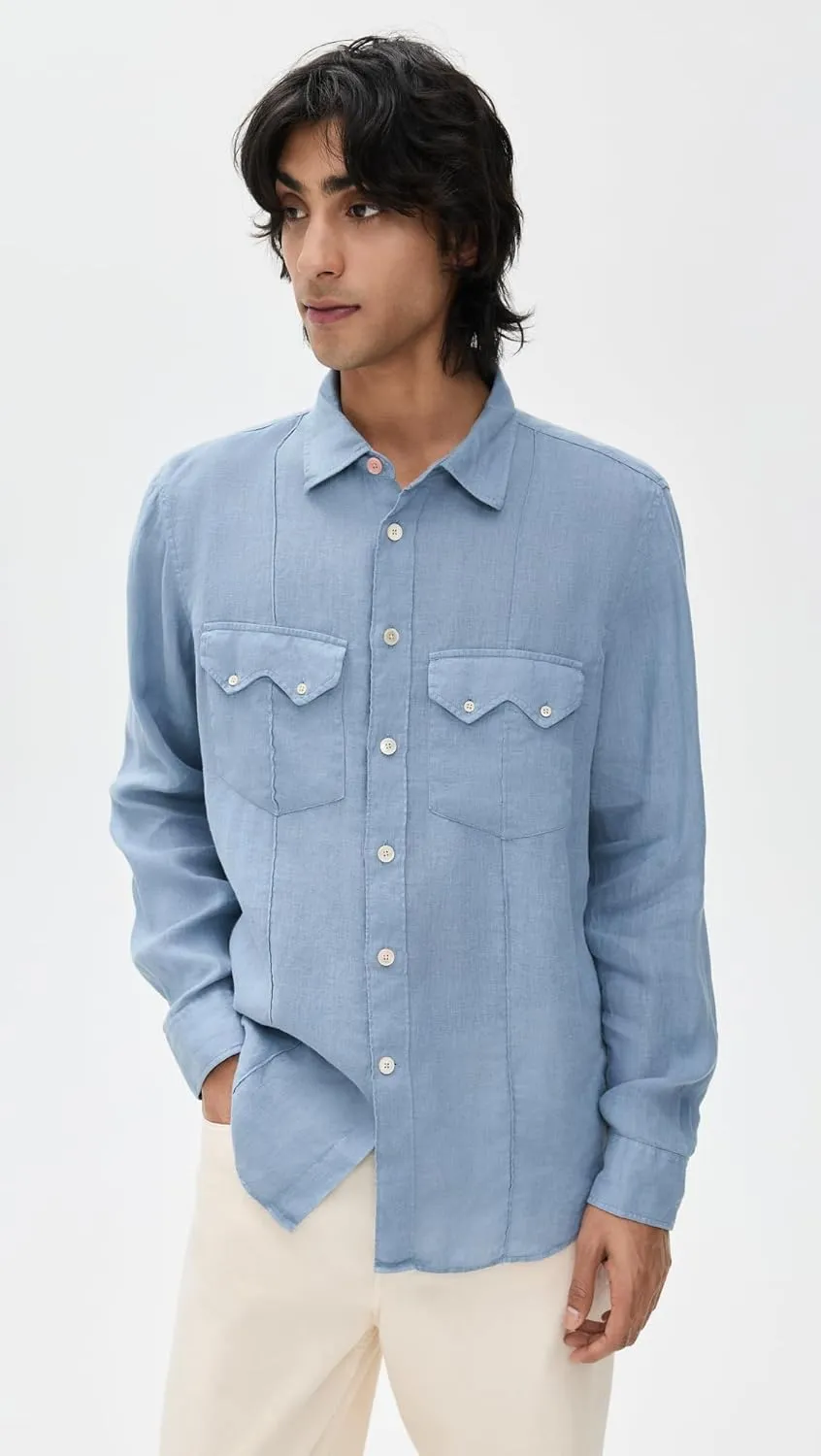 Paul Smith PS Men's Linen Western Shirt