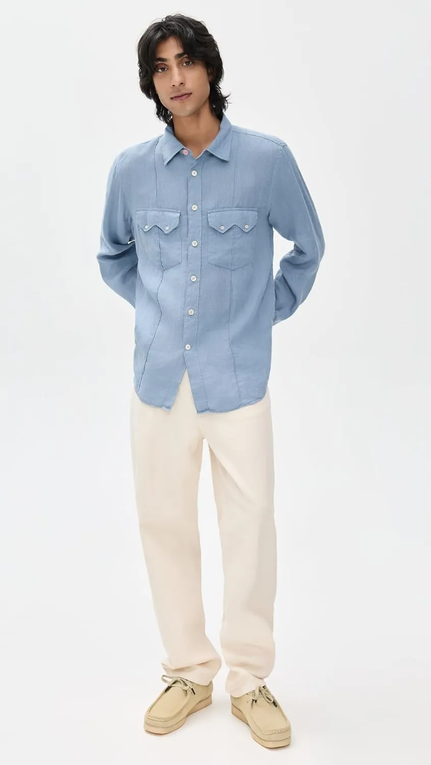 Paul Smith PS Men's Linen Western Shirt