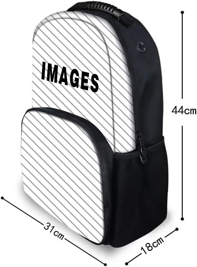 Personalized Casual Unisex School Bags Backpack Custom College Shoulders Backpacks with Name Customzied Laptop Backpack for Women Men