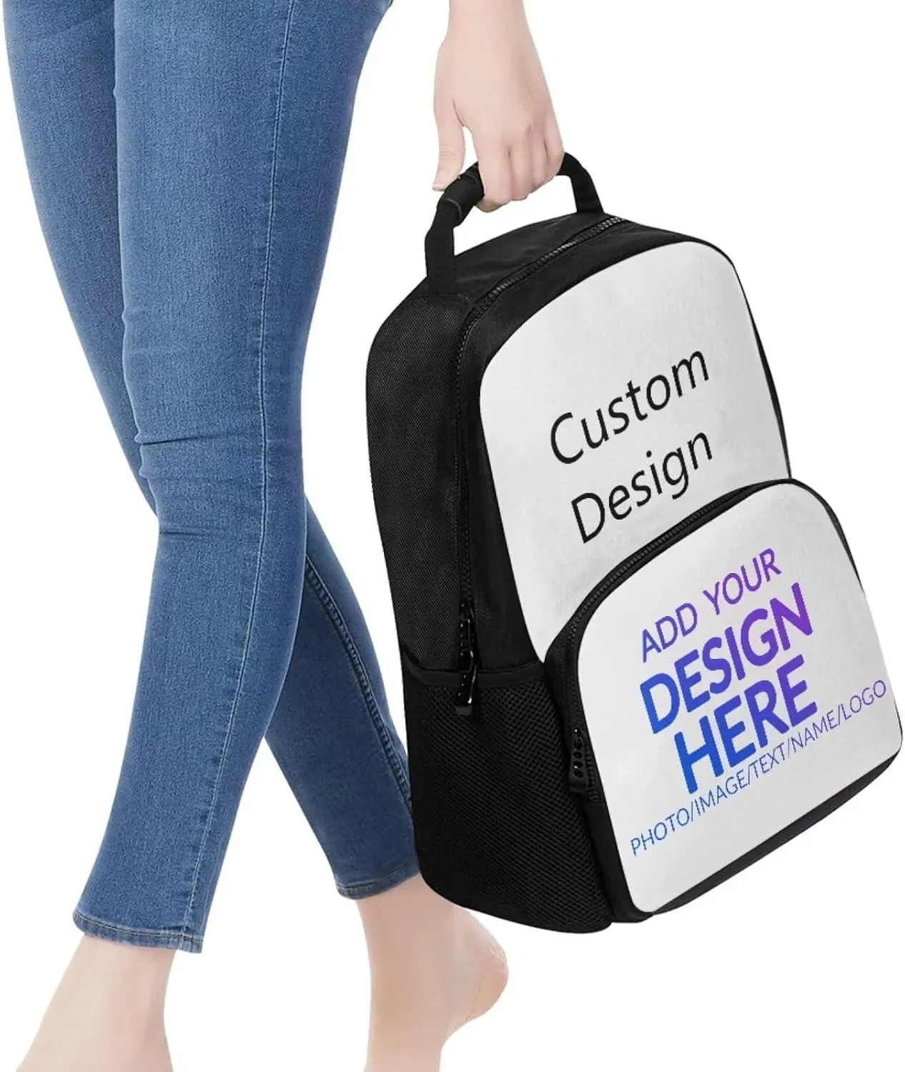 Personalized Casual Unisex School Bags Backpack Custom College Shoulders Backpacks with Name Customzied Laptop Backpack for Women Men
