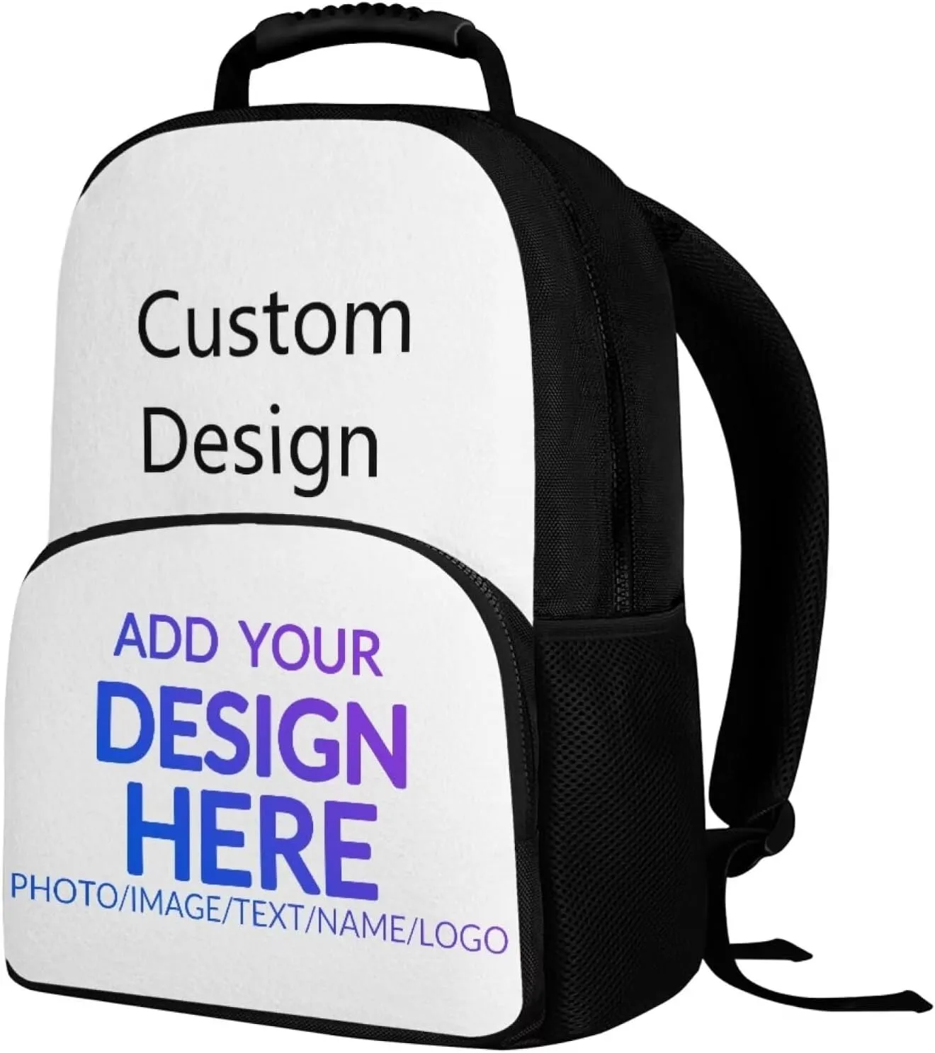 Personalized Casual Unisex School Bags Backpack Custom College Shoulders Backpacks with Name Customzied Laptop Backpack for Women Men