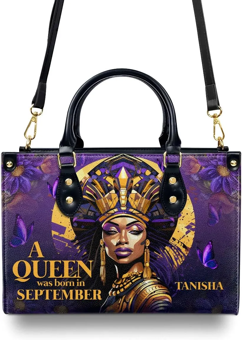 Personalized Leather Handbag For Black Women