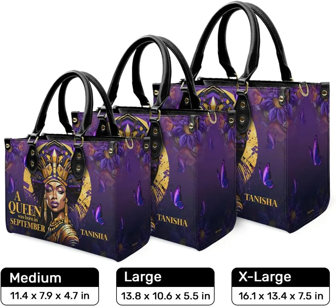 Personalized Leather Handbag For Black Women