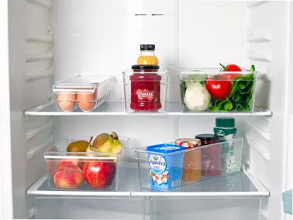 Plastic Forte Fridge Organizer & Drawer No. 14 – Transparent