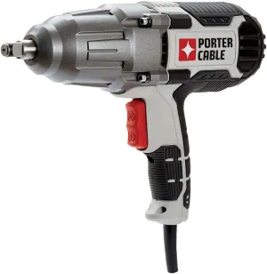 PORTER-CABLE Impact Wrench, 450 lbs of Torque, 1/2 Inch Hog Ring, 7.5-Amp, Corded (PCE211)