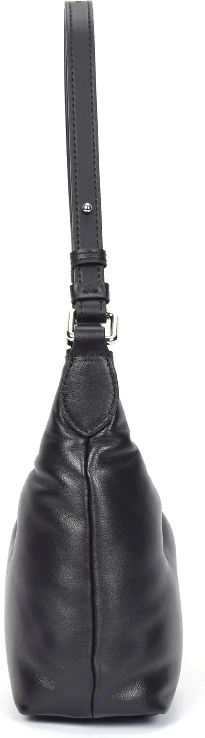Premium Italian Leather Shoulder Bag for Women – 100% Genuine Leather. Detachable & Adjustable Strap