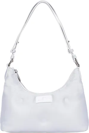 Premium Italian Leather Shoulder Bag for Women – 100% Genuine Leather. Detachable & Adjustable Strap