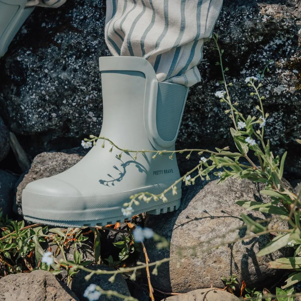 Pretty Brave Child Puddle Boot (Sage)