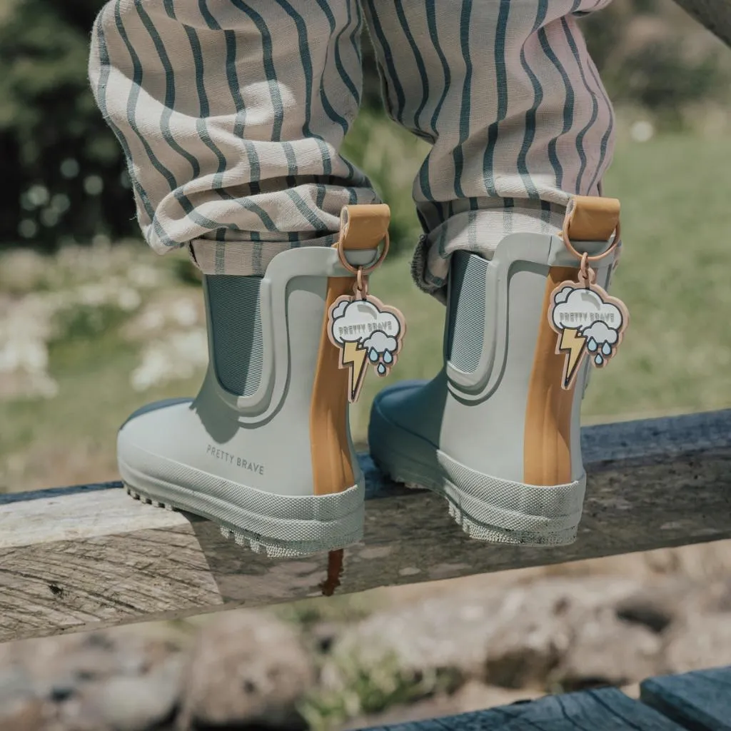 Pretty Brave Child Puddle Boot (Sage)