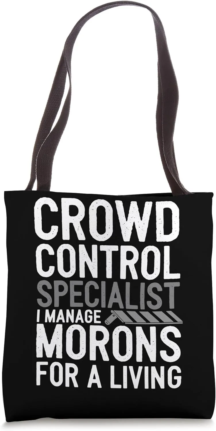 Private Security Professional Bodyguard VIP Protection Team Tote Bag