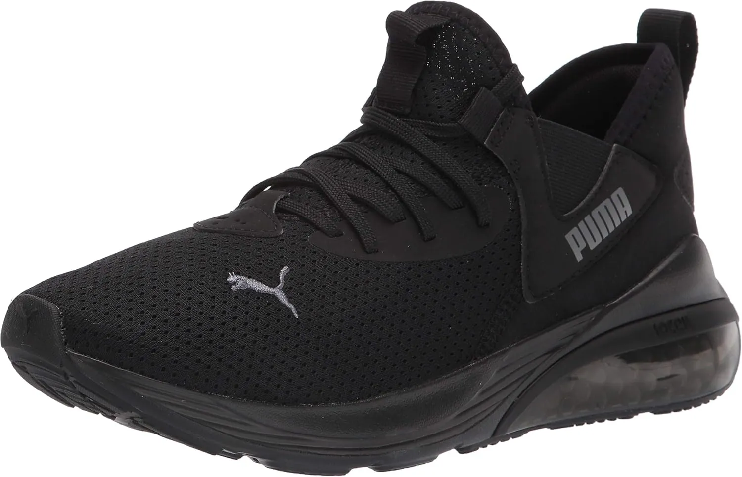 PUMA Cell Vive Jr Boys' Youth Running 4 M US Big Kid Black-Grey