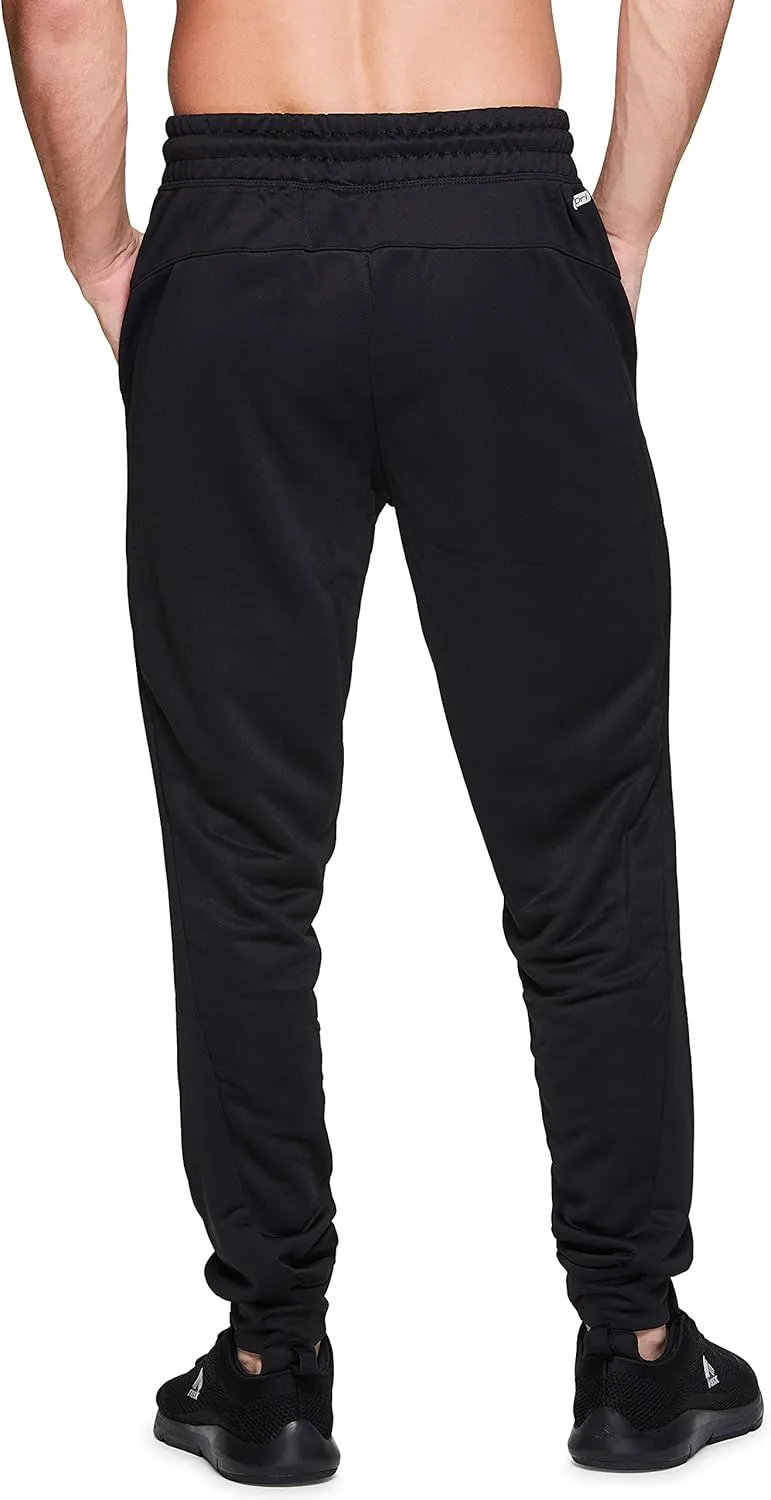 RBX Active Men's Athletic Performance Quick Dry Breathable Tapered Jogger Sweatpant with Pockets