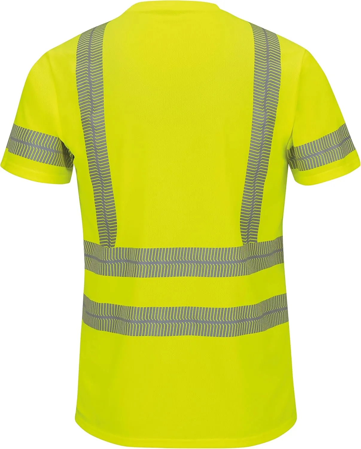 Red Kap Men's Short Sleeve Hi-Visibility T-Shirt