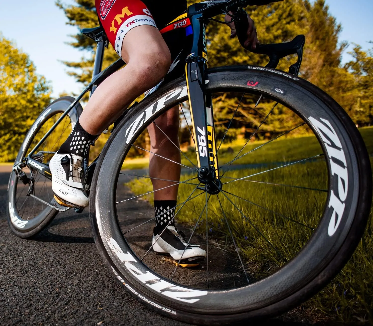 Reflective Socks - High Visibility Cycling and Running Socks for Night Runners, Bikers, and Outdoor Athletes