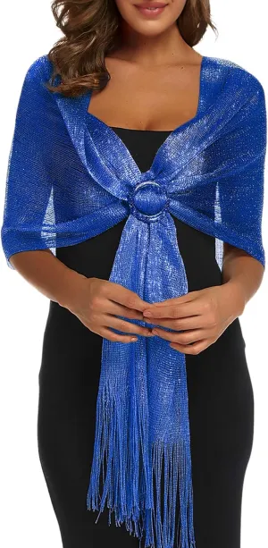 Rheane Shawls and Wraps for Evening Dresses Shawl Wraps for Women with Buckle for Evening Party Dresses Wedding Party