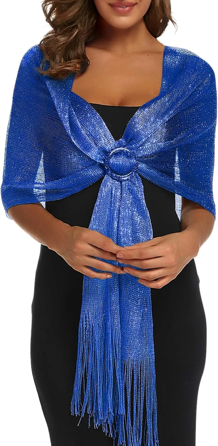 Rheane Shawls and Wraps for Evening Dresses Shawl Wraps for Women with Buckle for Evening Party Dresses Wedding Party