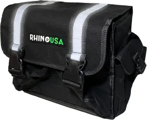 Rhino USA Recovery Gear Storage Bag - Ultimate Recovery Kit Bag for Organization in Your Vehicle - Use With Your Tow Strap, Shackles, Snatch Block or Anything You Desire - Guaranteed For Life!