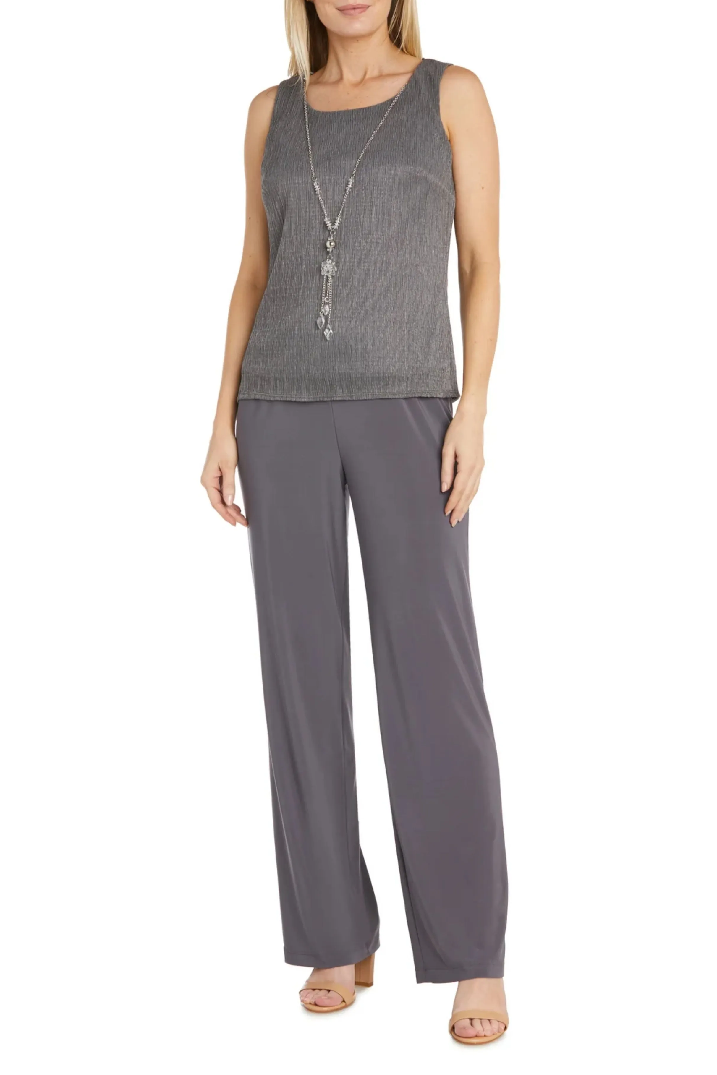 RM Richards Metallic 3-Piece Dressy Pants Set