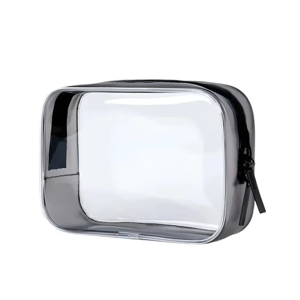 Samantha | Compact & Portable Transparent Design Makeup Pouch