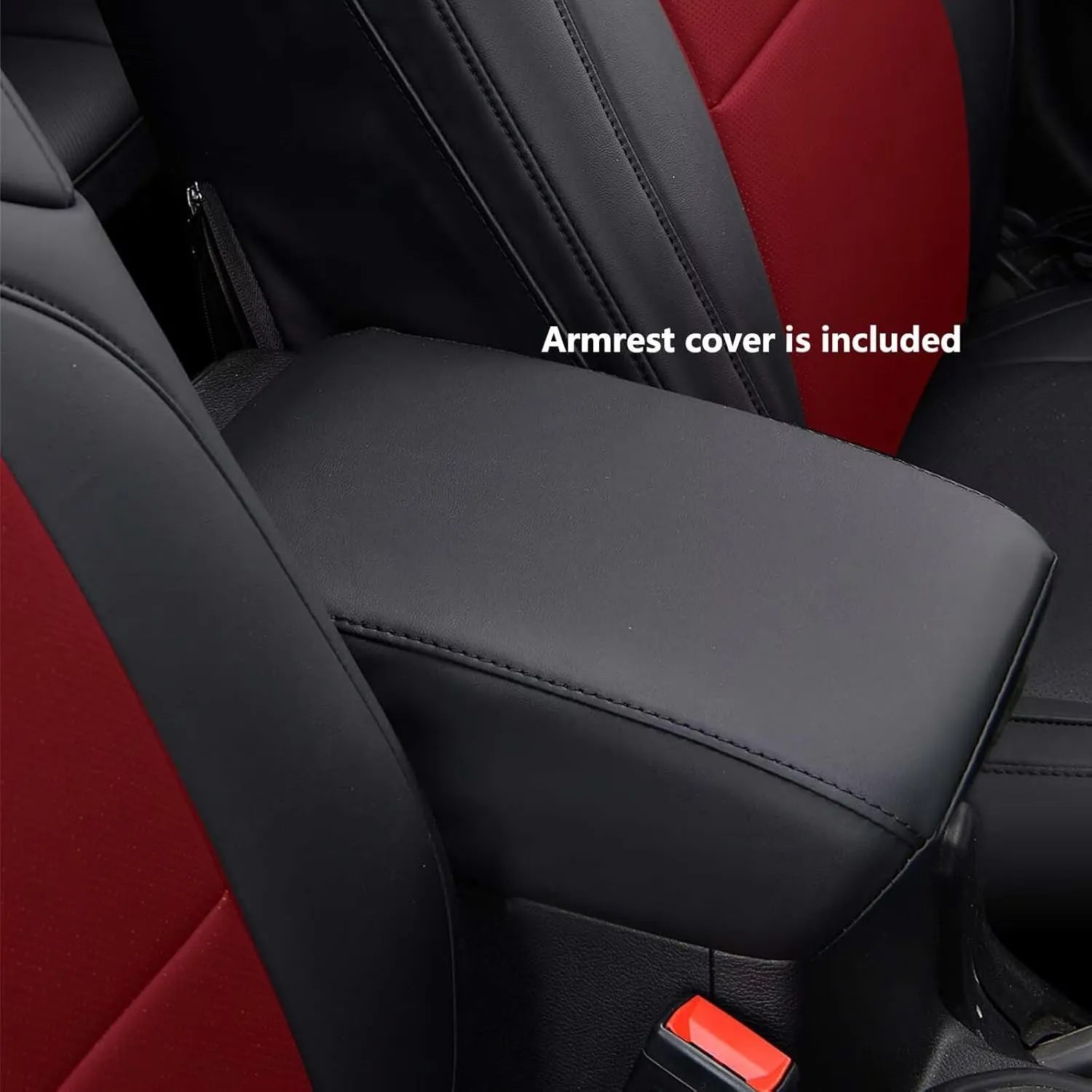 Seat Covers Custom Fit for Jeep Wrangler 4 Door Sahara Rubicon Willys Willys Sport Sport S Freedom Trims 2018-2024 Faux Leather Seat Covers with Armrest Cover
