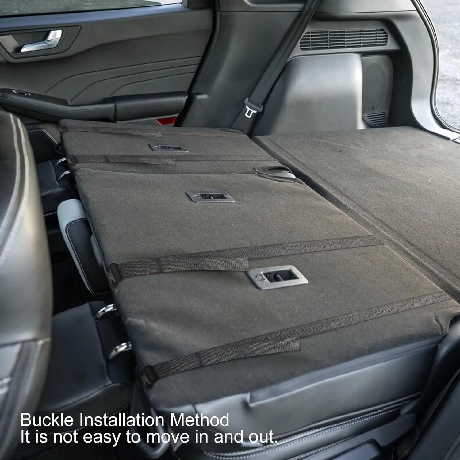 Seat Covers Fit for Hyundai Kona 2018-2024 2025: Leather SUV Seat Covers Car Automotive Seat Protectors (Full Set 5 Seats, Redline)