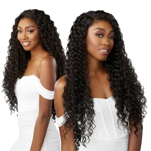 Sensationnel Bare Lace 13X6 Wigs - Unit 5 Lacefrontal Glueless Synthetic 180 Degree Preplucked Hairline (BALAYAGEGOLD)