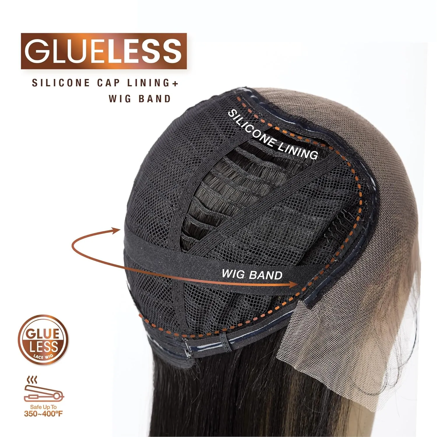 Sensationnel Bare Lace 13X6 Wigs - Unit 5 Lacefrontal Glueless Synthetic 180 Degree Preplucked Hairline (BALAYAGEGOLD)