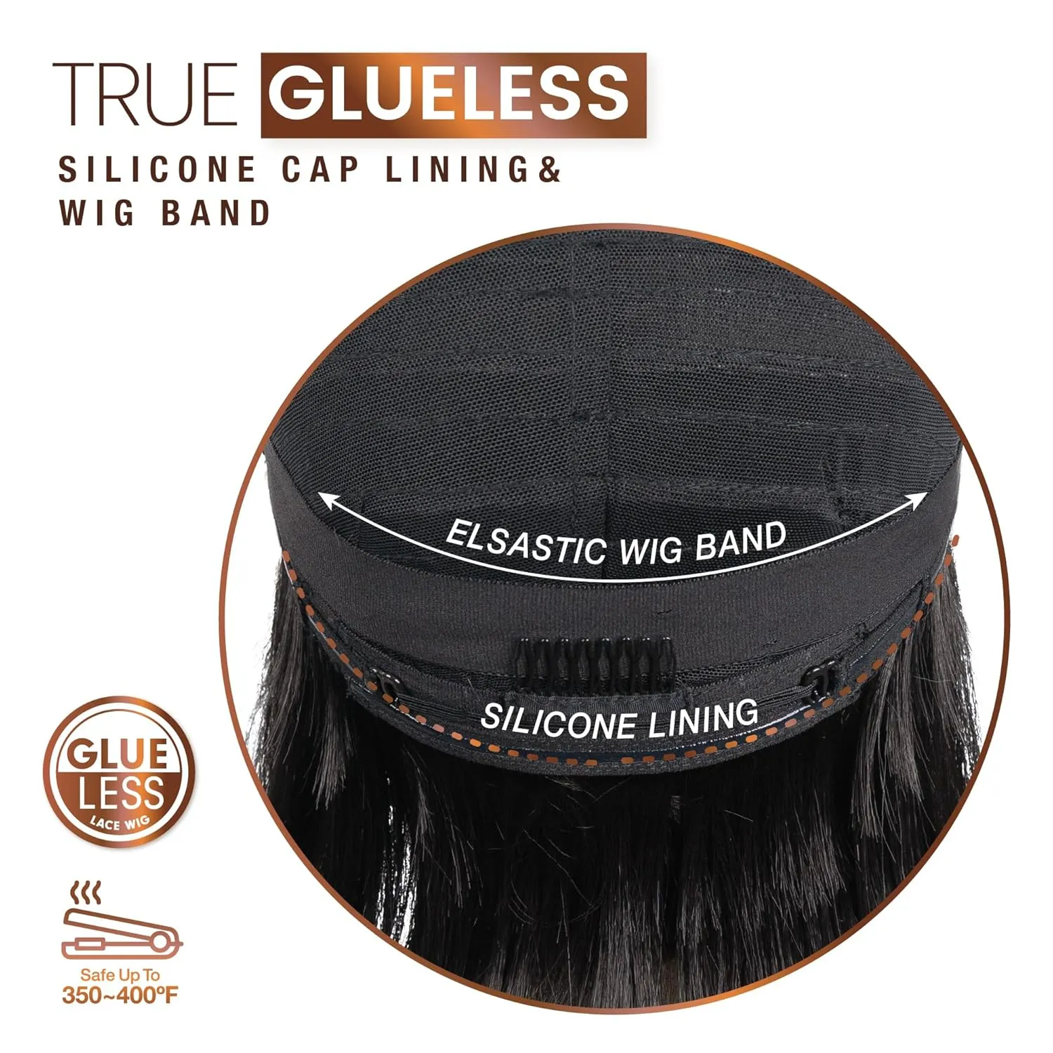 Sensationnel Bare Lace Ypart Lacewigs - Bilany Lacefront Glueless Synthetic 180 Degree Preplucked Hairline (LIGHTASHBROWN)