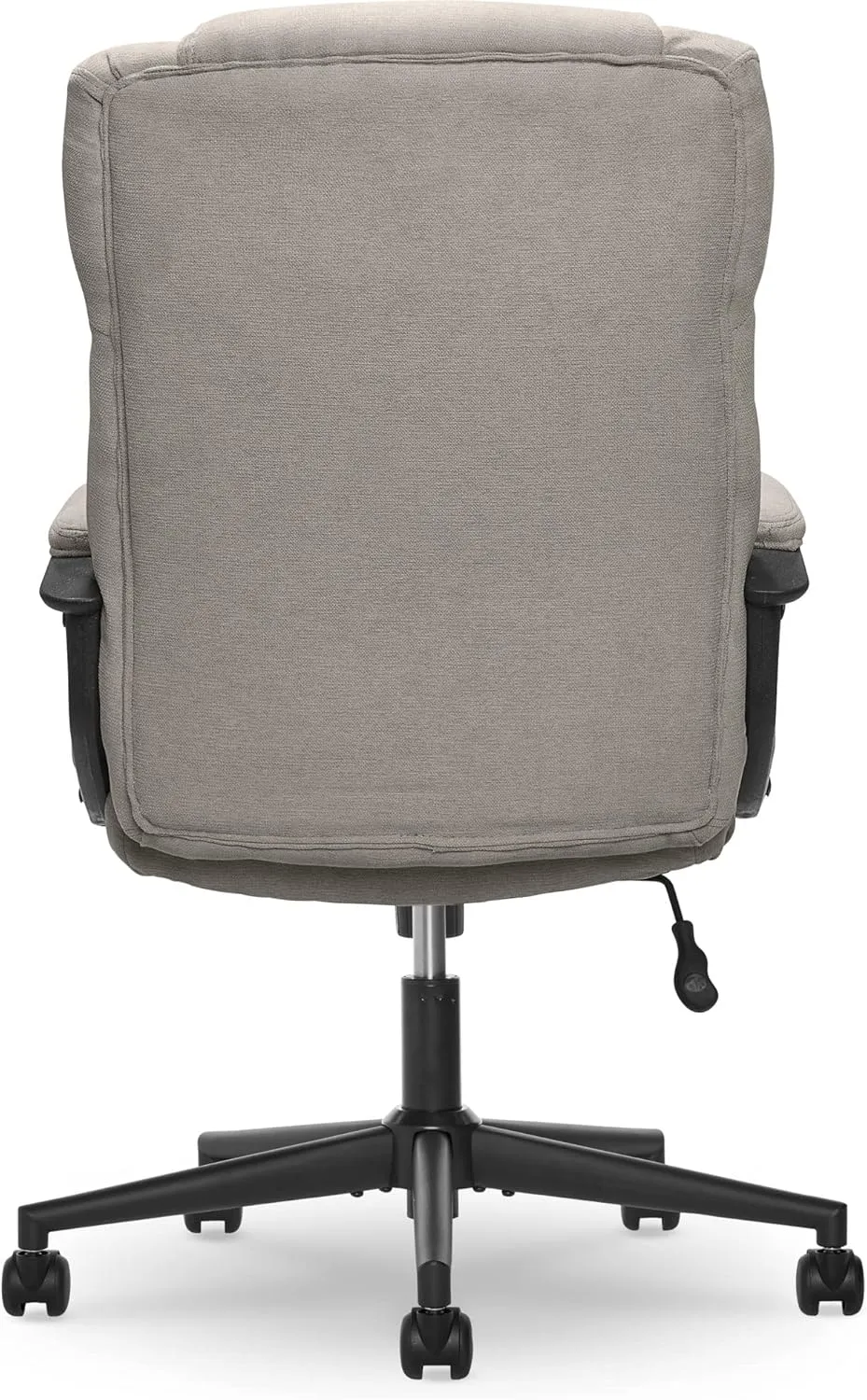 Serta Connor Executive Office, Ergonomic Computer Chair with Layered Body Pillows, Contoured Lumbar, Adjustable Seat Height, Microfiber, Gray