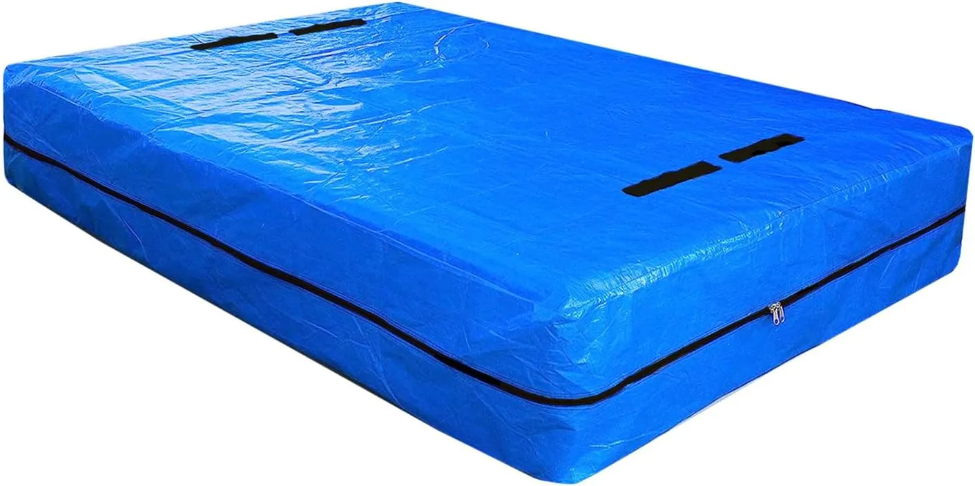 SGPAC Heavy Duty Mattress Bags for Moving and Storage,Extra Thick Queen Mattress Storage bag,Mattress Cover for Moving with Reinforced Handles and Zipper Closure to Prevent Rips,Made of New Material