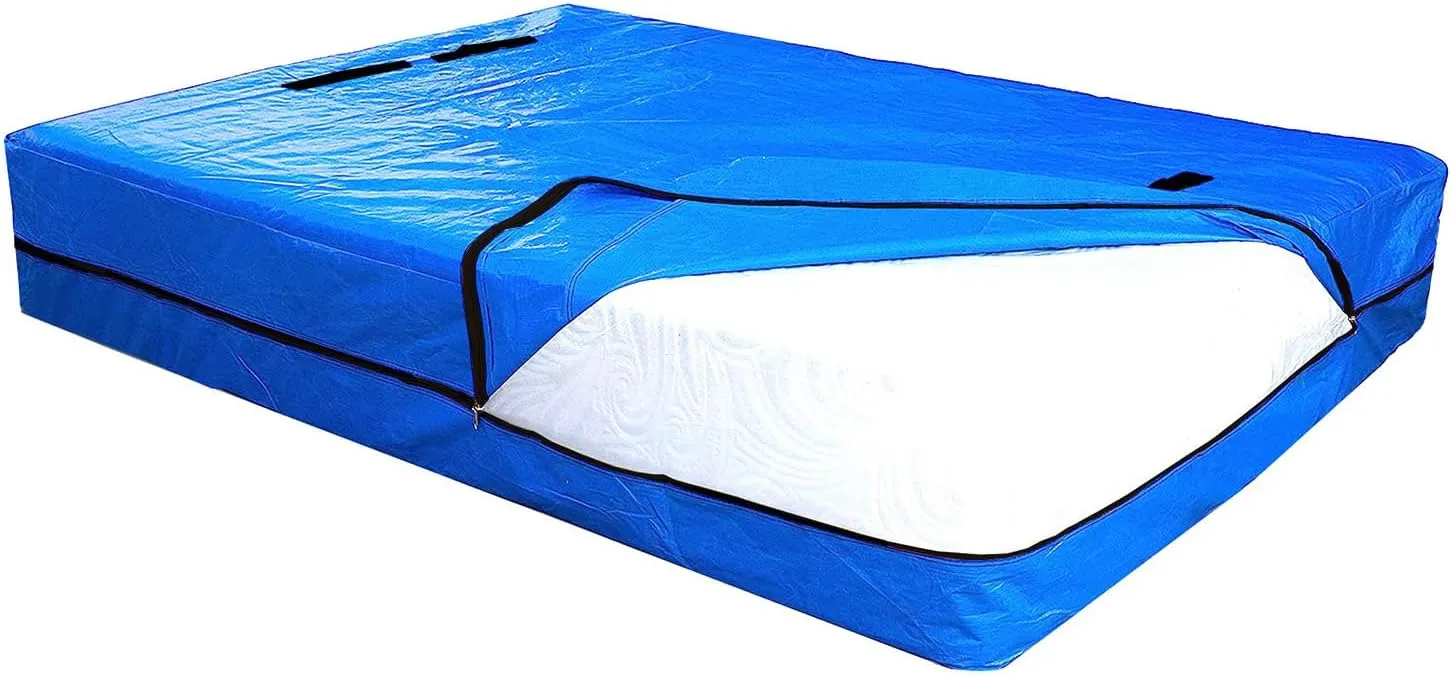 SGPAC Heavy Duty Mattress Bags for Moving and Storage,Extra Thick Queen Mattress Storage bag,Mattress Cover for Moving with Reinforced Handles and Zipper Closure to Prevent Rips,Made of New Material