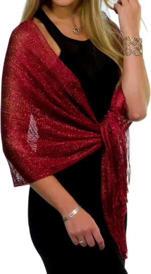 ShineGlitz Shawl and Wrap for Evening Dresses, Women's Dressy Evening Wear