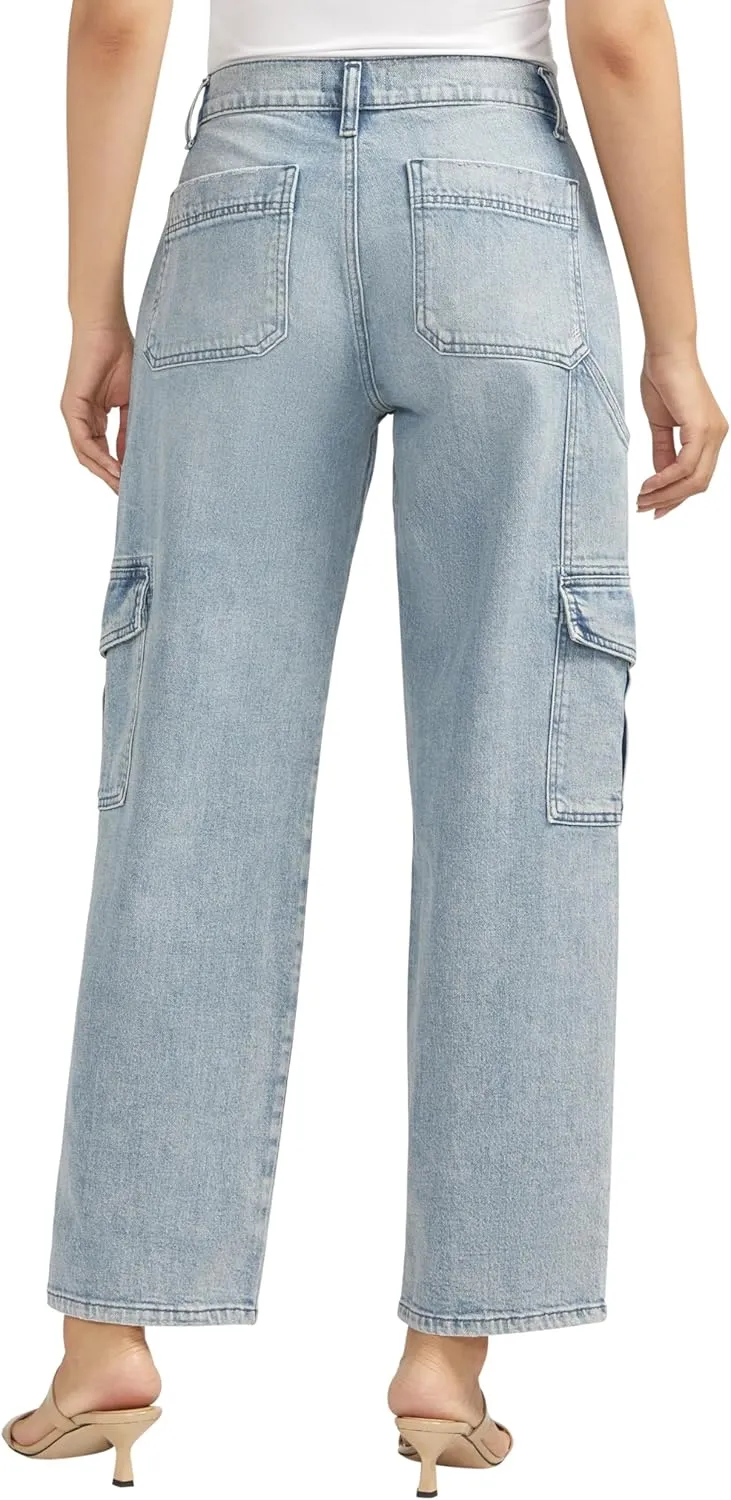 Silver Jeans Co. Women's Utility Cargo Jeans