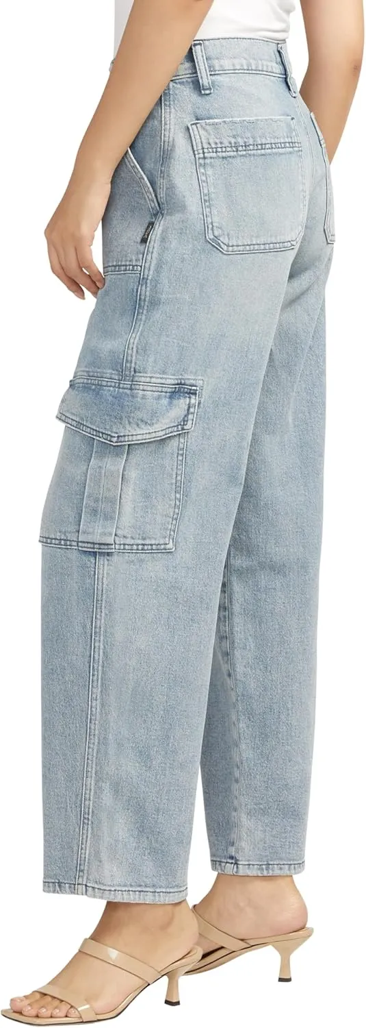 Silver Jeans Co. Women's Utility Cargo Jeans