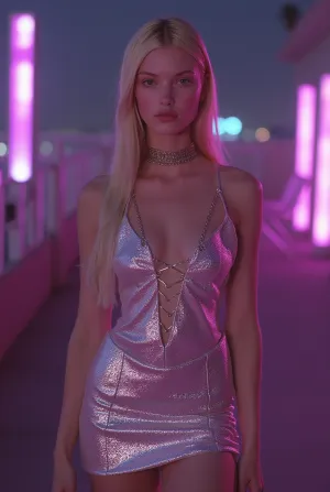 Silver Mirage Dress