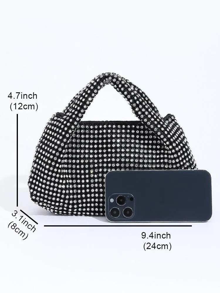 Silver Rhinestone Clutch ?¡ìC Sparkling Evening Bag