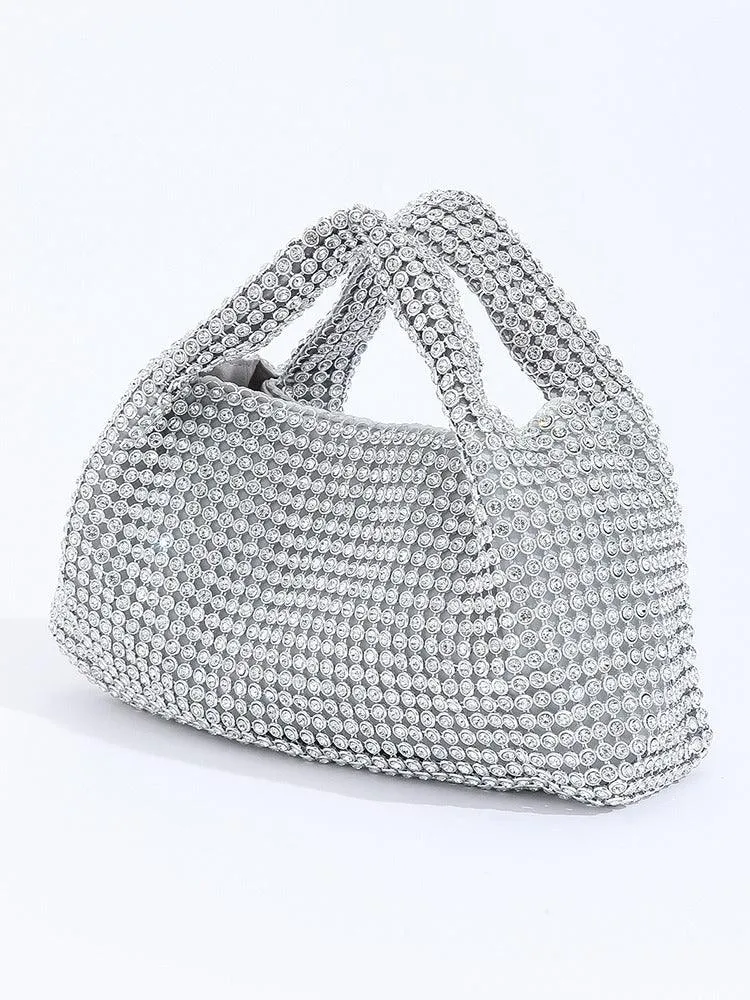 Silver Rhinestone Clutch ?¡ìC Sparkling Evening Bag