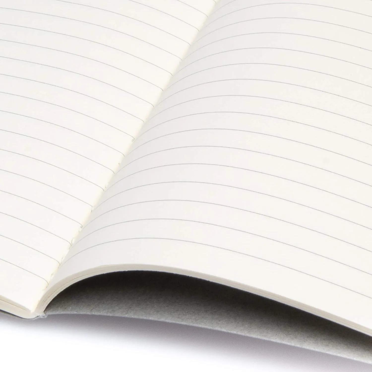 Simply Genius A5 Notebooks for Work, Travel, Business, School & More - College Ruled Notebook - Softcover Journals for Women & Men - Lined Note Books with 92 pages, 5.5" x 8.3" (Gray, 6 pack)
