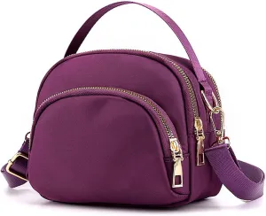 Small Crossbody Purse for Women, Nylon Crossbody Wallet Phone Bag Shoulder Strap Wallet Pouch, Mini Cell Phone Purse