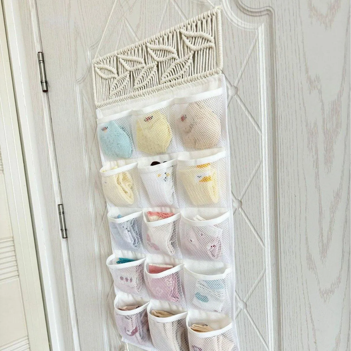 Socks Underwear Storage Hanging Bag Organizer for Hair Clips Accessories Closet