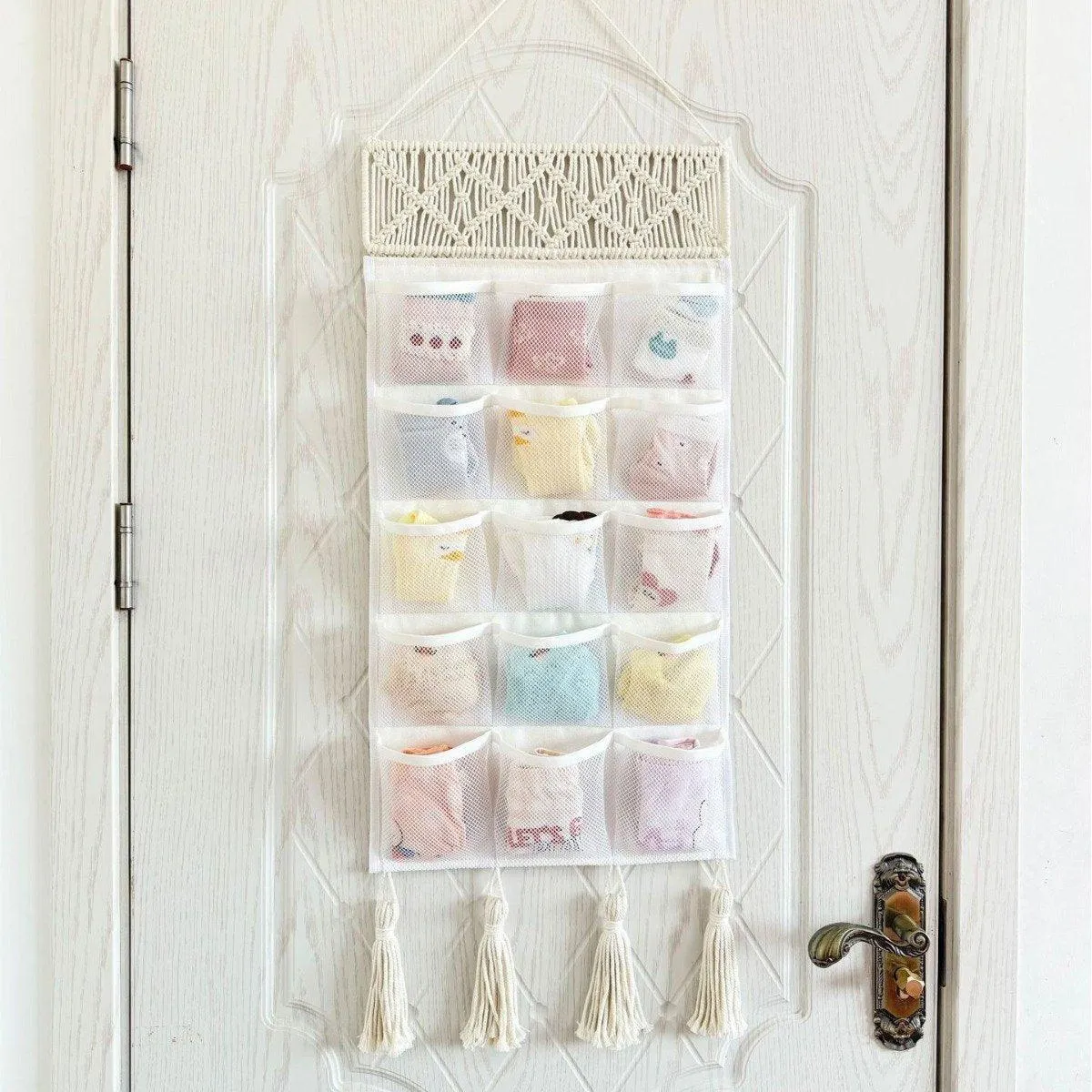 Socks Underwear Storage Hanging Bag Organizer for Hair Clips Accessories Closet