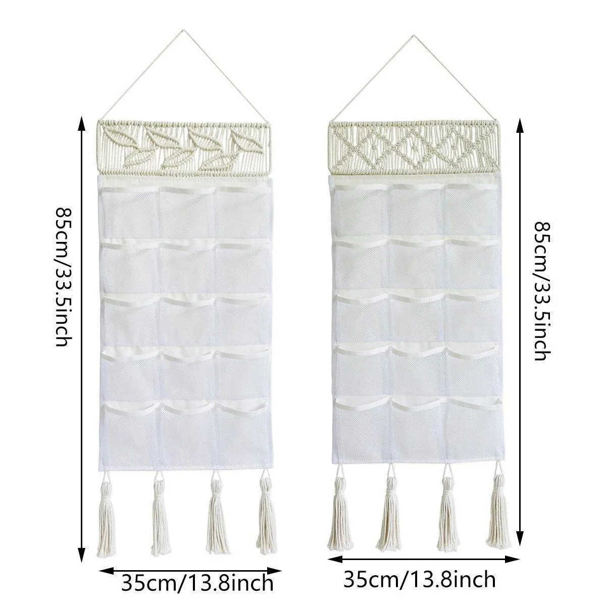Socks Underwear Storage Hanging Bag Organizer for Hair Clips Accessories Closet