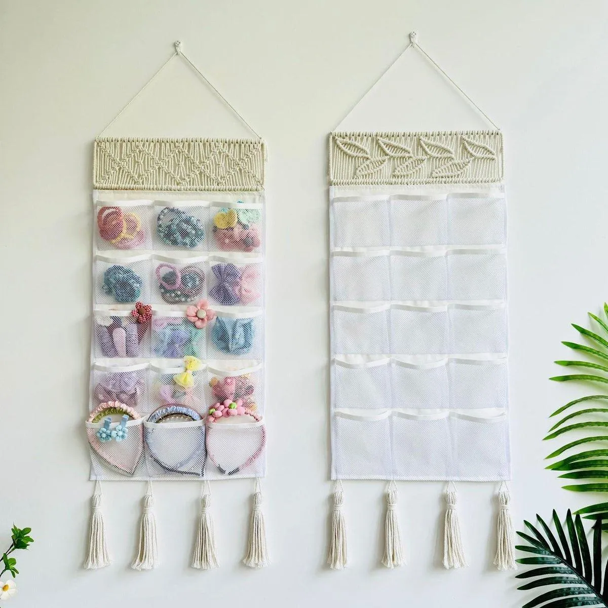 Socks Underwear Storage Hanging Bag Organizer for Hair Clips Accessories Closet