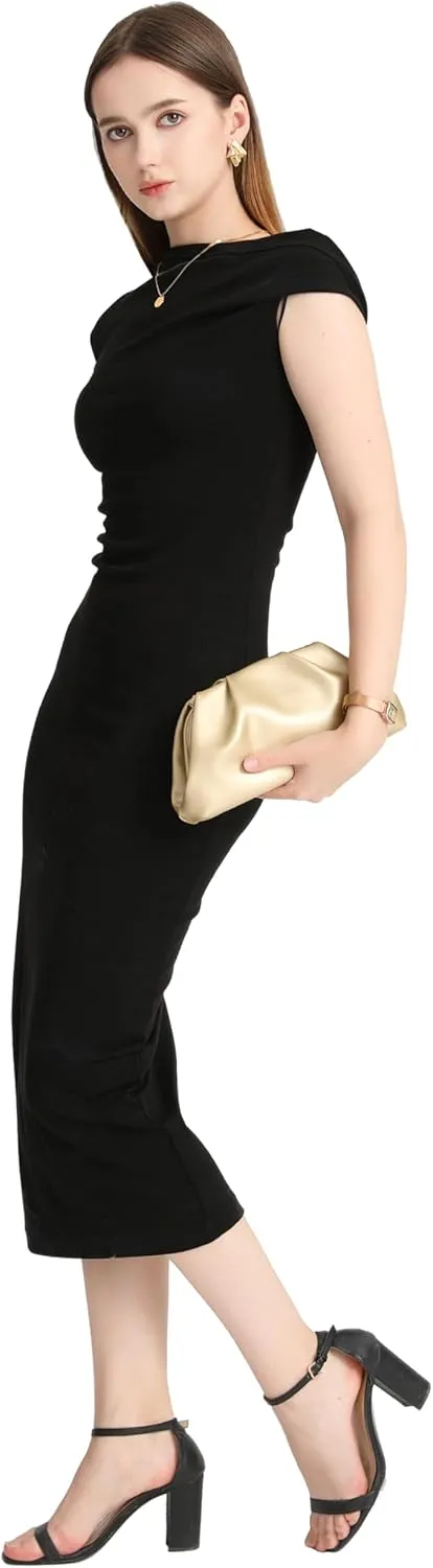 Soft PU Leather Clutch Purses for Women Formal Elegant Luxurious Evening Bag