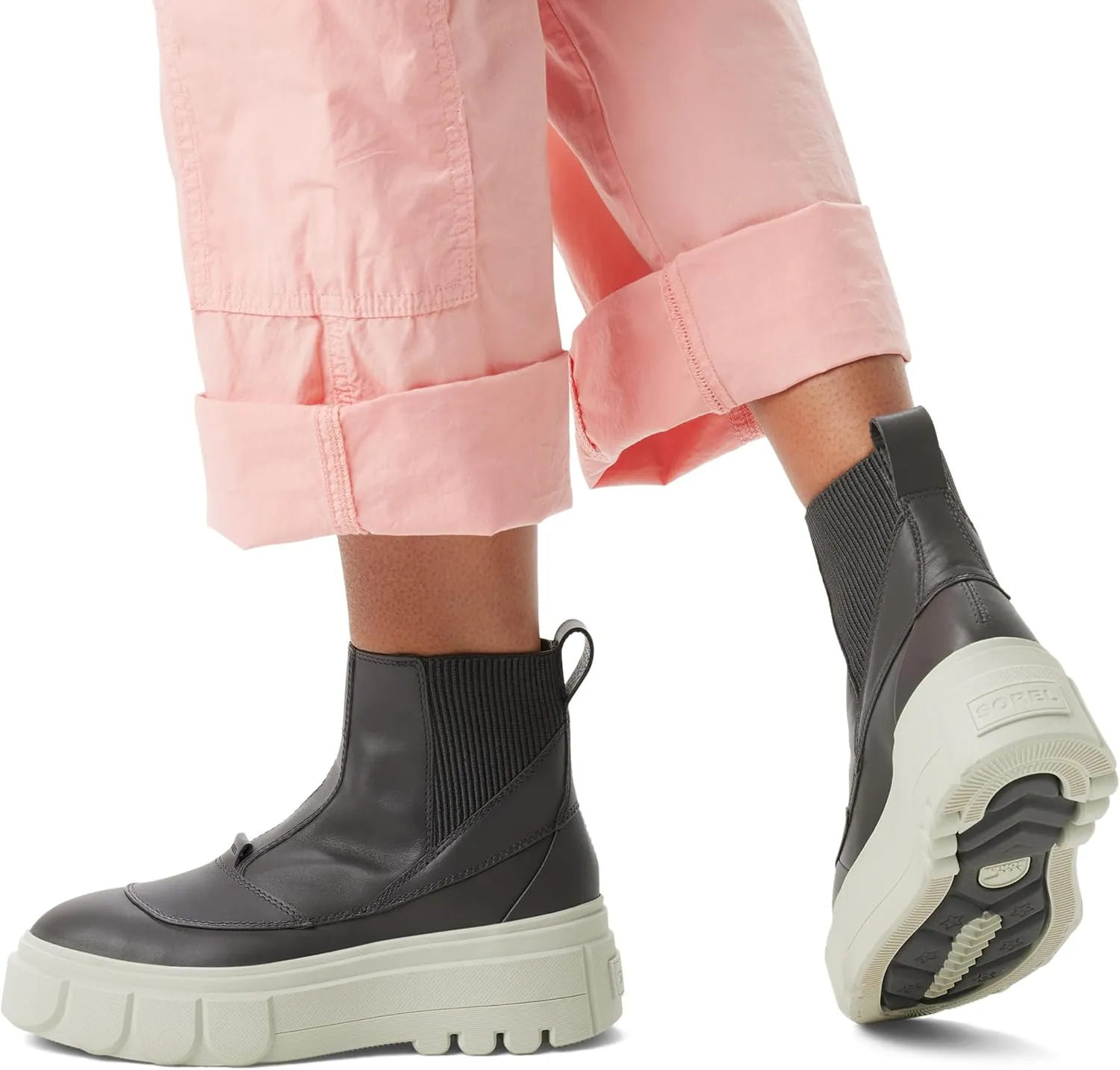 SOREL Women's Caribou X Chelsea Waterproof Boot