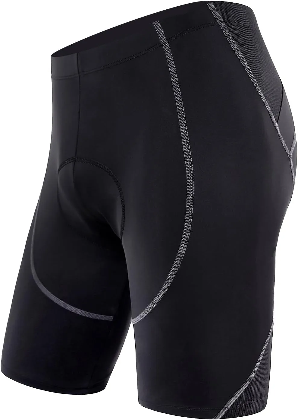 Sportneer Padded Bike Shorts for Men - 4D Padding Mens Bicycle Cycling Biking Clothing Shorts, Breathable and Absorbent