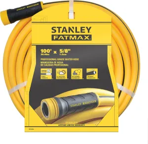 Stanley Garden BDS6652 Stanley Fatmax 5/8 x 100 Garden Hose, 100-ft, Yellow