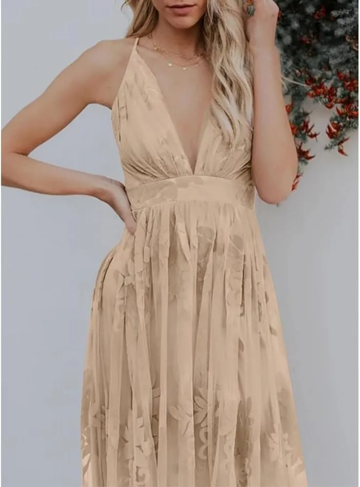 Summer Dresses for Women 2024 Spaghetti Straps Dresses for Women 2024 Elegant