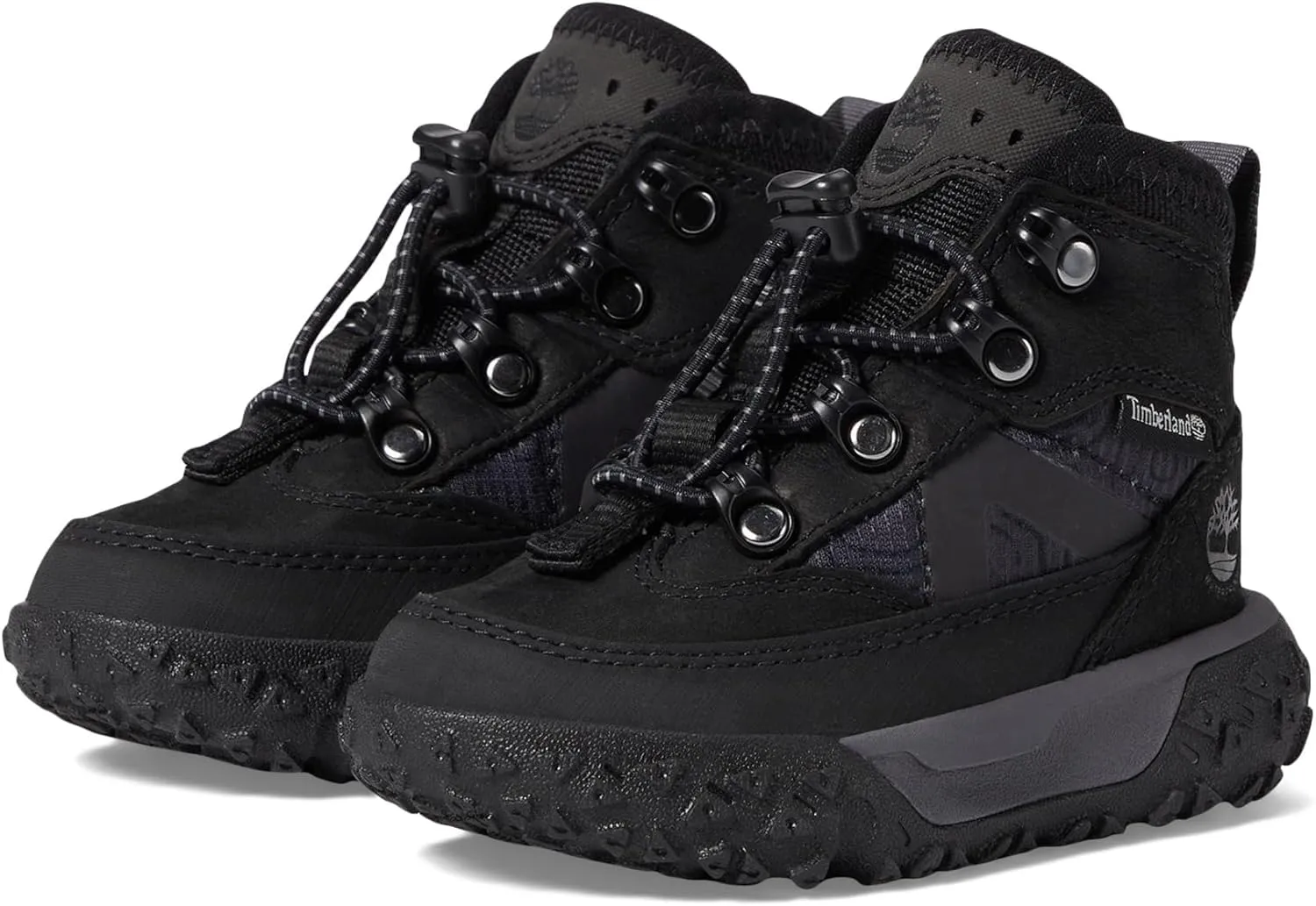 Timberland Boys' GreenStride Motion 6" Mid Fabric/Leather Waterproof Hiking Boot
